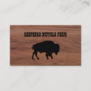 Suche nach bison visitenkarten Land