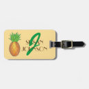 Suche nach ananas gepäckanhänger Mit monogramm
