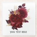 Suche nach vintage rote rose untersetzer Gold