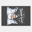 Suche nach schneemann geschenkpapier Festliches design