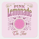 Suche nach rosa limonade aufkleber Zitrone