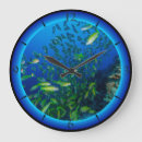 Suche nach wanduhr mit tropischen fischen wanduhren Ozean