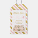 Suche nach rosa streifen gastgeschenke anhänger Babydusche