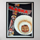 Suche nach vintages alaska poster Retro