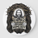 Suche nach jesus lustig poster wanduhren Weihnachten