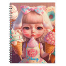 Suche nach kawaii eis kleine notizbücher Mädchen