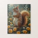 Suche nach eichhörnchen puzzle Blume