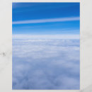 Suche nach wolken flyer Blau