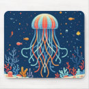 Suche nach quallen mousepads Ozean