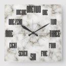 Suche nach buchstaben wanduhren Zahlen