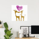 Suche nach niedliche giraffe poster Tiere