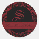 Suche nach goth hochzeit aufkleber Monogramm