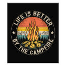 Suche nach lagerfeuer poster Abenteuer
