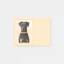 Suche nach dobermann pinscher post it Hund