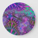 Suche nach lila muster wanduhren Farbig