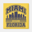 Suche nach miami skyline magnete Vintag
