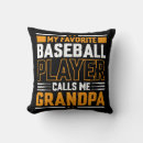 Suche nach baseball spieler kissen Großvater