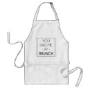 Suche nach brunch schürzen Lustig