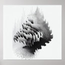 Suche nach abstrakter baum poster Schwarz weiß