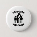 Suche nach flüchtlinge buttons Einwanderer