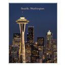 Suche nach seattle poster Stadtbild