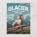 Suche nach bighornschafe postkarten Vintag