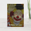 Suche nach beängstigender clown karten Zirkus
