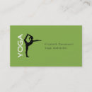 Suche nach haltung visitenkarten Yoga pose