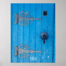 Suche nach blaue tür poster Architektur