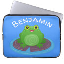 Suche nach grüner frosch laptop schutzhüllen Niedlich