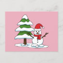 Suche nach kawaii weihnachten postkarten Schneemann