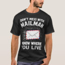 Suche nach briefträger tshirts Postalisch