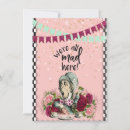 Suche nach alice zitat postkarten Verrückter hasser