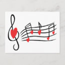 Suche nach musiknoten postkarten Schwarz
