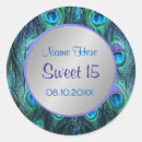 Suche nach pfau umschlag aufkleber Feder