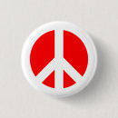 Suche nach roter frieden buttons Weiß