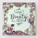 Suche nach schönheit wanduhren Schmetterling