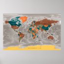 Suche nach world map poster Reise