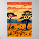 Suche nach tansania poster Serengeti