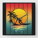 Suche nach surfer wanduhren Ozean