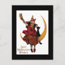 Suche nach halloween hexen postkarten Retro