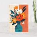 Suche nach blauer vase karten Bouquet