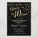 Suche nach gold glitter confetti einladungen Schwarzes