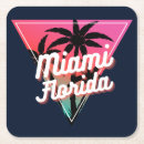 Suche nach florida strand untersetzer Tropisch