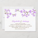 Suche nach lavender hochzeit einladungen Blume