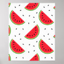 Suche nach wassermelonen poster Rot