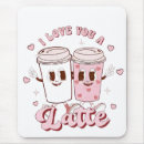 Suche nach kaffee der liebe i mousepads Valentinstag