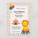 Suche nach bunter lowe einladungen Kinder