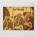 Suche nach karussellpferd postkarten Vintag