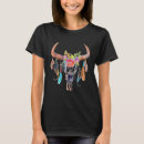 Suche nach kuhschädel tshirts Aquarell